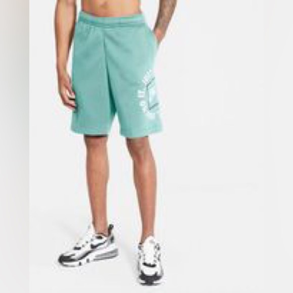 Nike Men’s Baggy Blue Sweat Shorts NWT - Picture 3 of 12